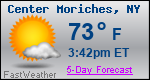Weather Forecast for Center Moriches, NY