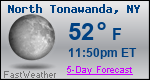 Weather Forecast for North Tonawanda, NY