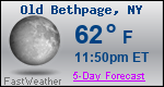 Weather Forecast for Old Bethpage, NY