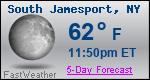 Weather Forecast for South Jamesport, NY