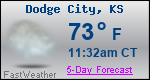 Weather Forecast for Dodge City, KS