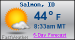 Weather Forecast for Salmon, ID