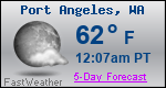 Weather Forecast for Port Angeles, WA