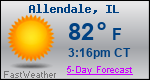 Weather Forecast for Allendale, IL