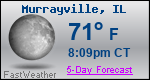 Weather Forecast for Murrayville, IL