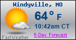 Weather Forecast for Windyville, MO