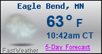Weather Forecast for Eagle Bend, MN