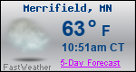 Weather Forecast for Merrifield, MN