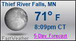 Weather Forecast for Thief River Falls, MN