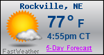 Weather Forecast for Rockville, NE