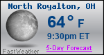 Weather Forecast for North Royalton, OH