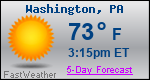 Weather Forecast for Washington, PA