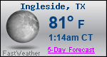 Weather Forecast for Ingleside, TX