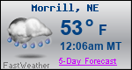 Weather Forecast for Morrill, NE