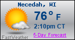 Weather Forecast for Necedah, WI