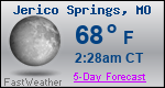 Weather Forecast for Jerico Springs, MO
