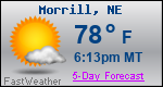 Weather Forecast for Morrill, NE