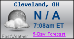 Weather Forecast for Cleveland, OH