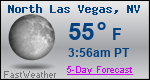 Weather Forecast for North Las Vegas, NV