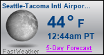 Weather Forecast for Seattle-Tacoma International Airport, WA