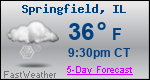 Weather Forecast for Springfield, IL