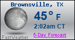 Weather Forecast for Brownsville, TX