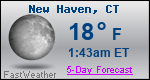 Weather Forecast for New Haven, CT