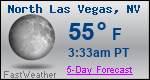 Weather Forecast for North Las Vegas, NV