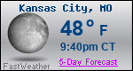 Weather Forecast for Kansas City, MO