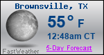 Weather Forecast for Brownsville, TX