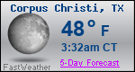 Weather Forecast for Corpus Christi, TX