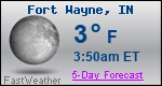 Weather Forecast for Fort Wayne, IN