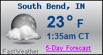 Weather Forecast for South Bend, IN
