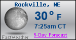 Weather Forecast for Rockville, NE