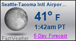 Weather Forecast for Seattle-Tacoma International Airport, WA