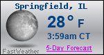 Weather Forecast for Springfield, IL