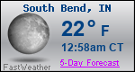 Weather Forecast for South Bend, IN