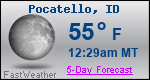 Weather Forecast for Pocatello, ID