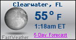 Weather Forecast for Clearwater, FL