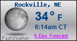 Weather Forecast for Rockville, NE