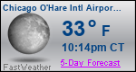 Weather Forecast for Chicago O'Hare International Airport, IL