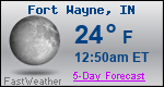 Weather Forecast for Fort Wayne, IN
