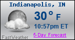 Weather Forecast for Indianapolis, IN