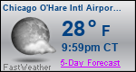 Weather Forecast for Chicago O'Hare International Airport, IL