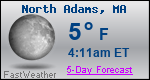 Weather Forecast for North Adams, MA