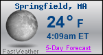Weather Forecast for Springfield, MA