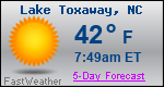 Weather Forecast for Lake Toxaway, NC
