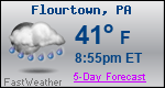 Weather Forecast for Flourtown, PA