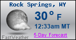 Weather Forecast for Rock Springs, WY