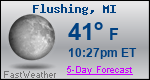 Weather Forecast for Flushing, MI